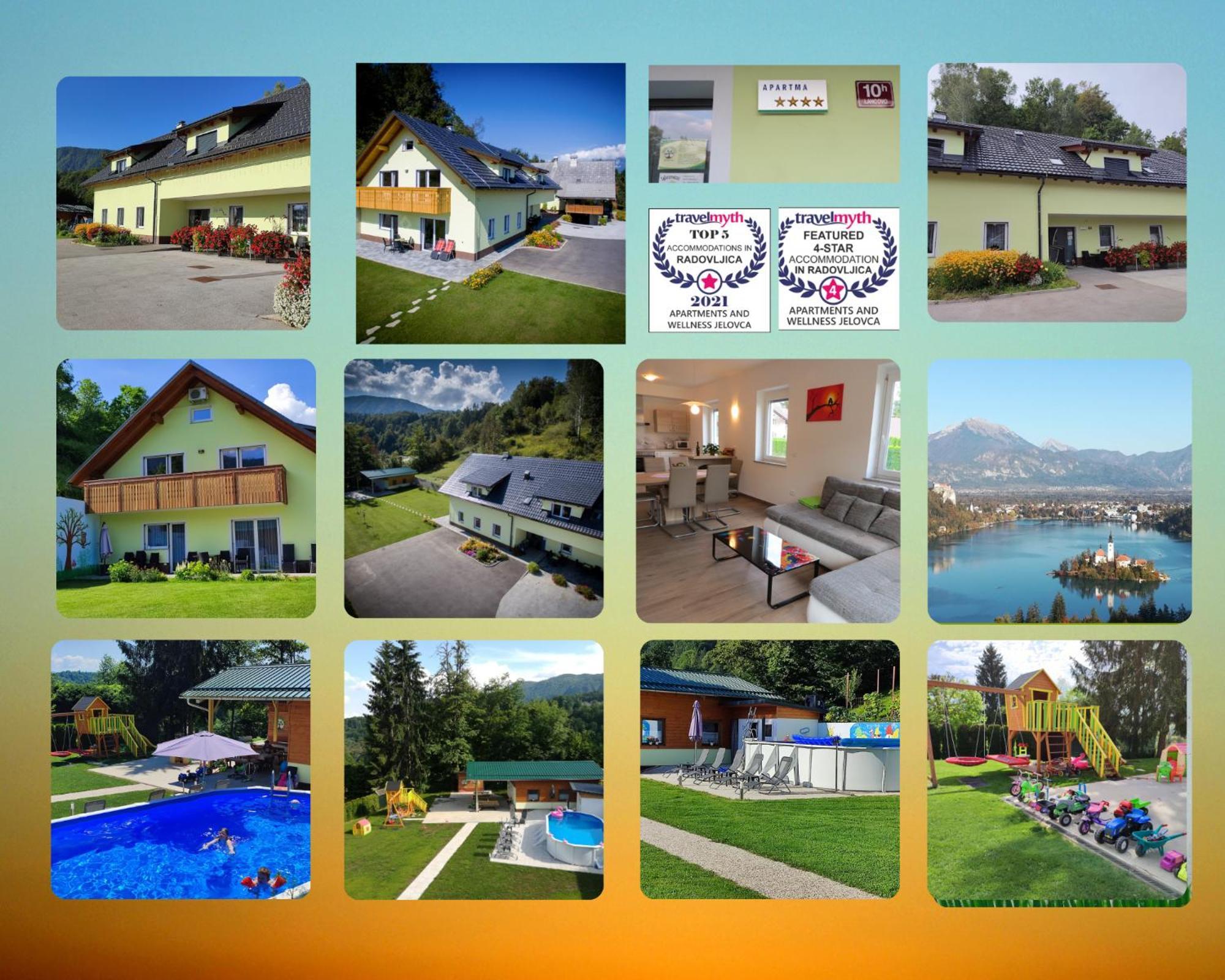 Apartments And Wellness Jelovca Radovljica Exteriér fotografie